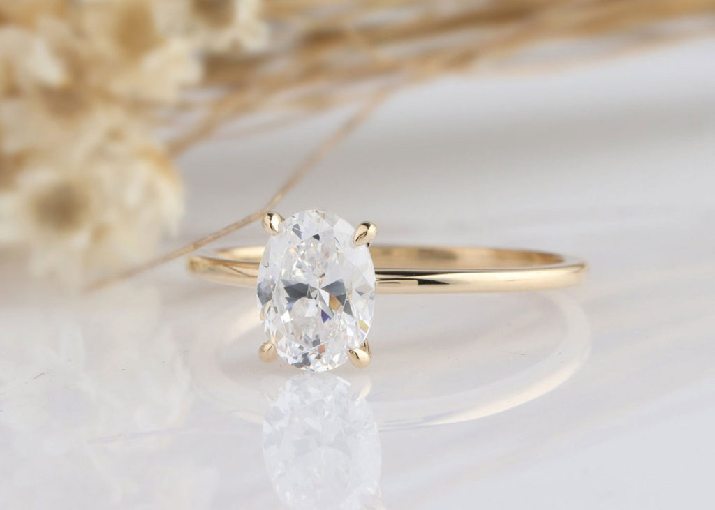 Moissanite Rings