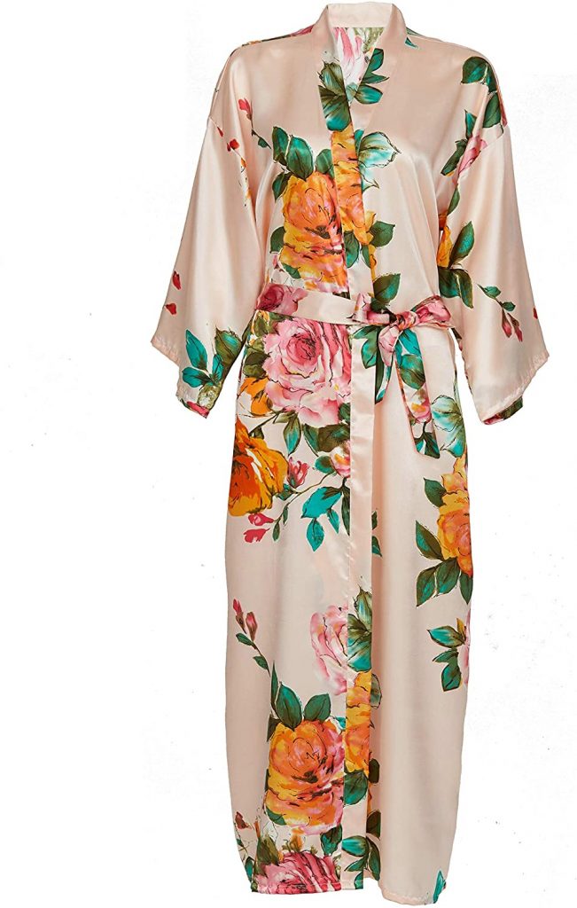 silk robe women