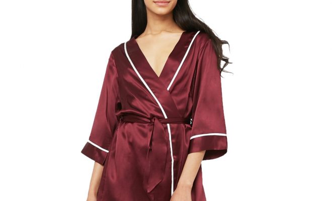 silk robe women